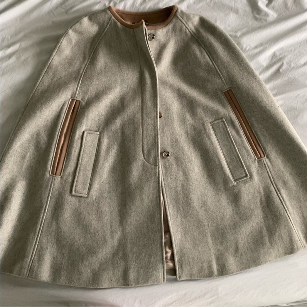 J.Crew Wool Cape Size Small - Picture 5 of 12